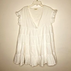 C'Isa from Lizard Thicket White Dress Small NWT